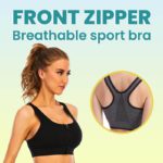 jonie bra zip front seamless wireless comfort 24