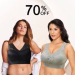 seamless breathable plus size lace push 20