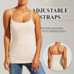 padded spaghetti camisole top vest 12
