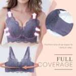 wirefree full coverage lace bra 18