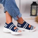 casual woven wedge comfy open toe sandals 3