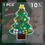 christmas tree – kids diy felt christmas tree yythk 14