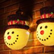 ⛄ snowman porch light covers buy 2 free yy 7