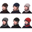 idearock warm beanie cap with scarf 13