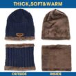 idearock warm beanie cap with scarf 9