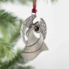 solid pewter christmas tree ornament 13