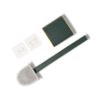 cleanak green silicone toilet brush bristles 1