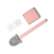 cleanak pink silicone toilet brush bristles 1