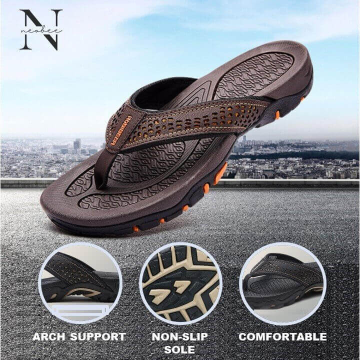 abraham mens arch support comfort casual sandals22dgl