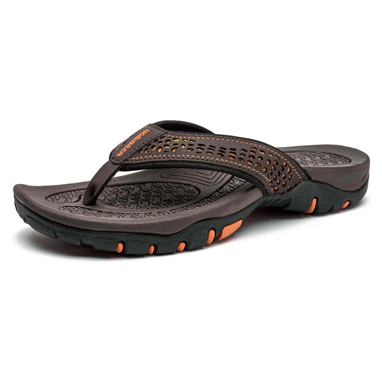 abraham mens arch support comfort casual sandalsl8fty