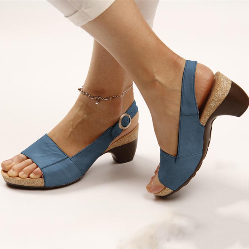 clearance sale comfortable elegant low chunky heel shoes1dym2
