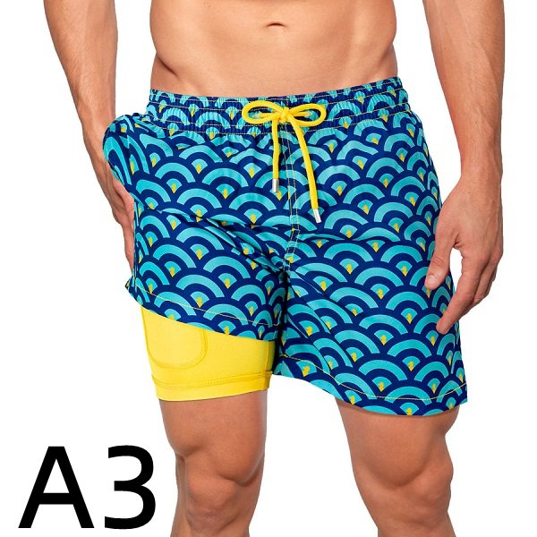 doublelayer beach pants6857p