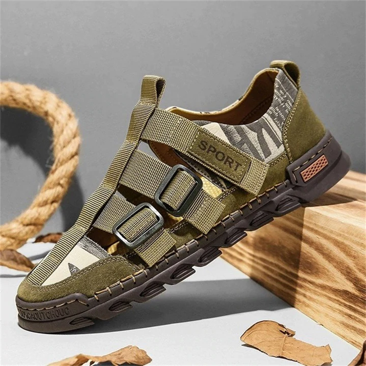 mens gladiator outdoor roman breathable sandalscgwin