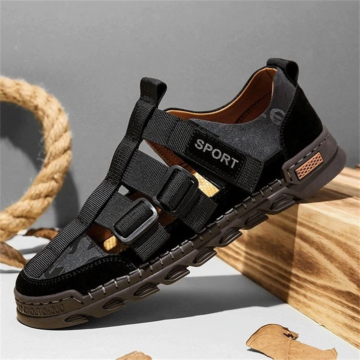 mens gladiator outdoor roman breathable sandalsweyq2