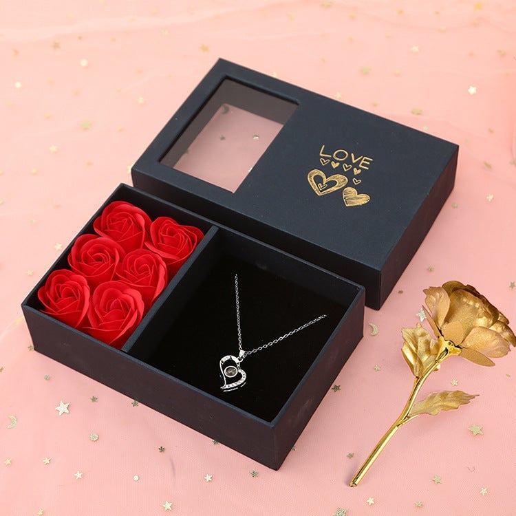 morshiny love projection heart necklace i love you in 100 languagessabkb