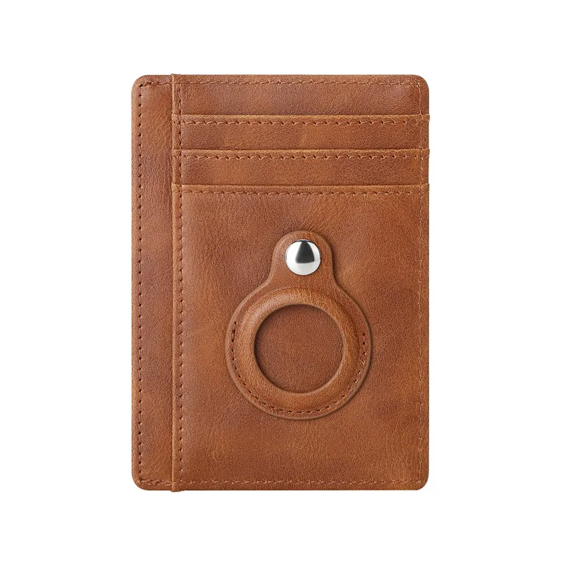 airtag wallet genuine leather 6efkd