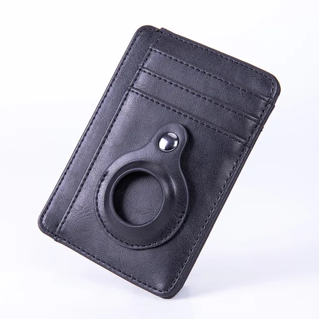 airtag wallet genuine leather